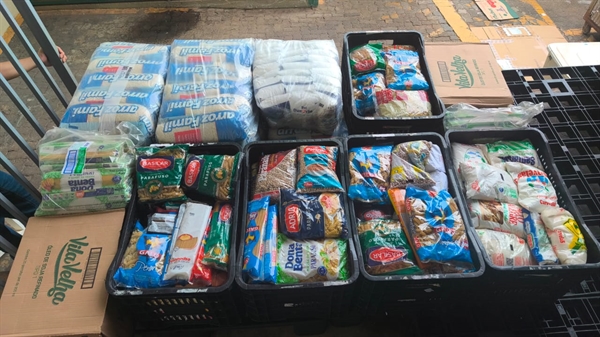 Os itens foram arrecadados durante a iniciativa Pista Solidária, realizada no evento Mundo Oba. Foto: Santa Casa