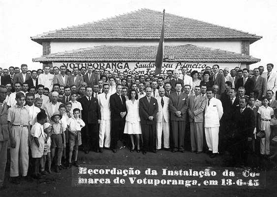 Votuporanga é um símbolo vivo de progresso e dedicação daqueles que construíram suas vidas aqui (Foto: Arquivo Municipal)