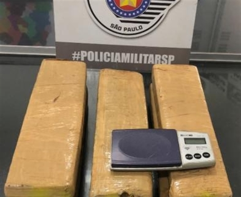 A ocorrência foi registrada nas proximidades do Jardim Tropical, em Jales (Foto: Polícia Militar/Divulgação)