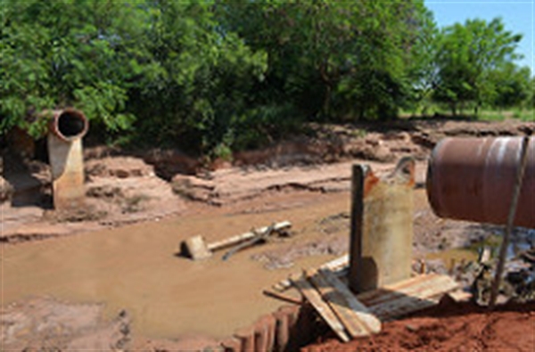 Emissário de esgoto: obras estão em ritmo acelerado