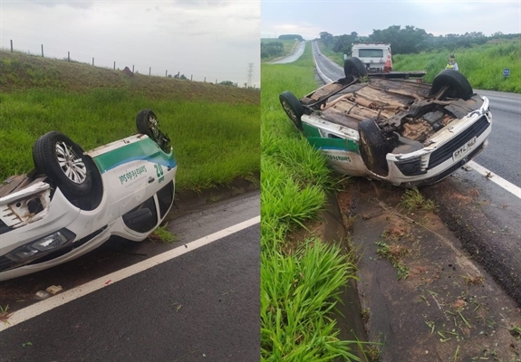  A causa do acidente não foi informada (Foto: Reprodução)