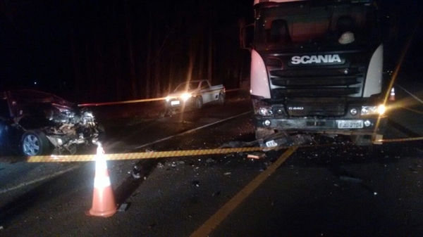 O homem de 36 anos não resistiu e morreu no local (Foto: Divulgação/Corpo de Bombeiros 