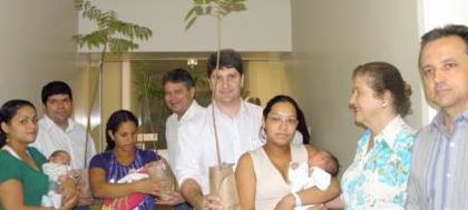 Recém-nascidos receberão mudas de árvores da Saev