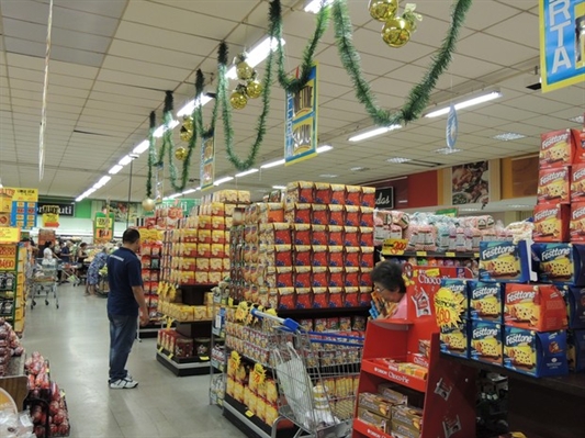 Supermercados preveem vendas estáveis no Natal deste ano