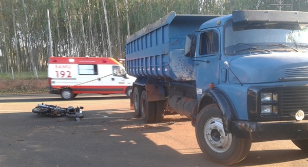Motociclista morre após colisão em Cosmorama