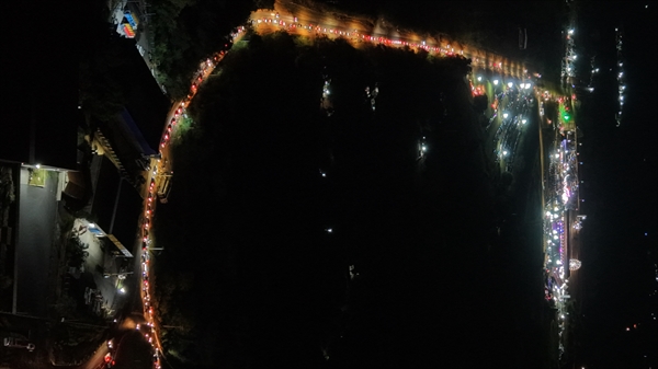 O problema no acesso ao recinto é enfrentado também durante o Oba Festival, festa de Carnaval realizada na cidade  Foto: Cauã Caldeira