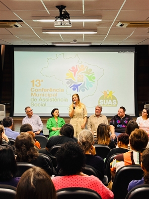 Lançamento da Conferência Municipal da Assistência Social ocorreu na manhã de ontem no Parque da Cultura  (Foto: Prefeitura de Votuporanga)