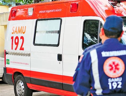 A vítima sofreu graves escoriações pelo corpo e foi socorrida pelas equipes do SAMU e Corpo de Bombeiros (Foto: Reprodução/Internet)