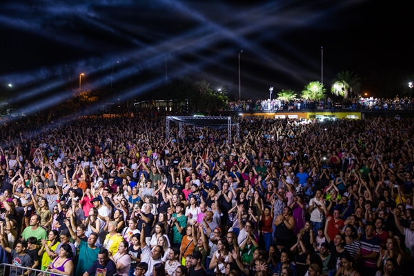 A banda “Os Paralamas do Secesso” se apresentou no Festival Literário de Votuporanga  (Foto: Divulgação – Fliv)