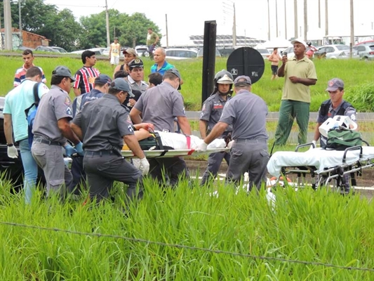 Três acidentes em duas horas mobilizam resgate