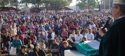 Evento católico reúne 40 mil pessoas em Rio Preto