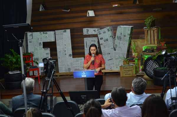 Lançamento oficial do Fliv foi realizado ontem no Parque da Cultura e contou com o anúncio do show da banda “Os Paralamas do Sucesso” (Foto: A Cidade)