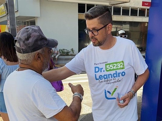 Dr. Leandro, do Procon, é mais um dos rostos novos que serão vistos na Câmara Municipal de Votuporanga a partir de 2025 (Foto: Redes sociais)