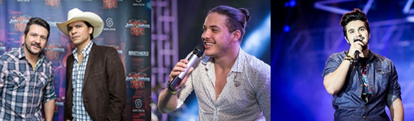 Fisav anuncia grade de shows essa semana que deve ter Jads e Jadson e Luan Santana