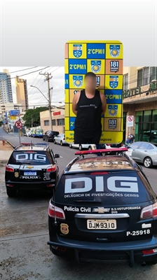 Investigado por homicídio em Votuporanga é preso após trabalho de inteligência da DIG (Foto: DIG)