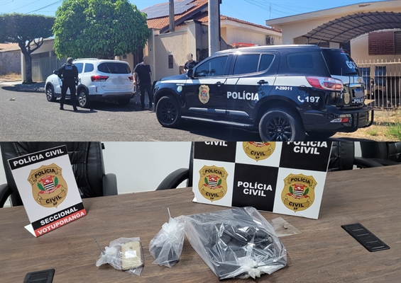 A operação foi bairro Chácara das Paineiras e apreendeu um notebook, dois celulares e um pendrive  Foto: A Cidade