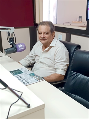 O prefeito Adilson Leite destacou a programação dos 77 anos de Álvares Florence e reforçou o convite para a participação da comunidade nas comemorações Foto: A Cidade