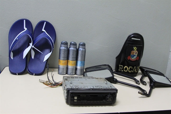 Homem é detido após praticar furtos na área central