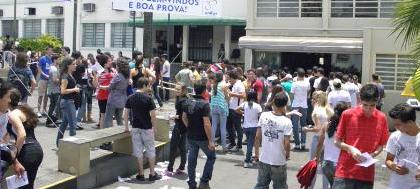 4,6 milhões participam das provas neste fim de semana