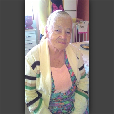 Dona Terezinha Honório de Paula Vitor, aos 88 anos (Foto: Arquivo pessoal)