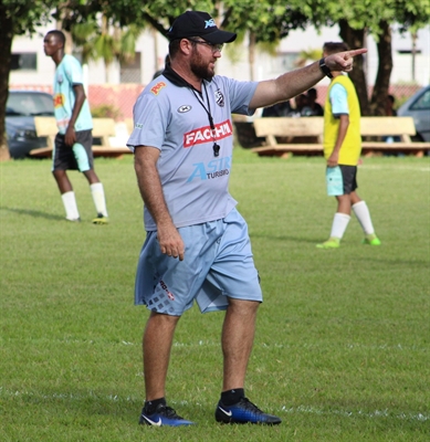 Murilo Lopes, técnico das categorias sub-15 e sb-17 da Votuporanguense (Fotos: Rafael Nascimento/CAV)