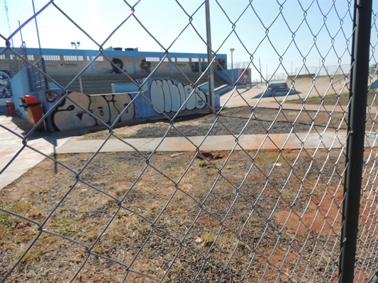 Contra vândalos, pista funciona das 8h às 22h