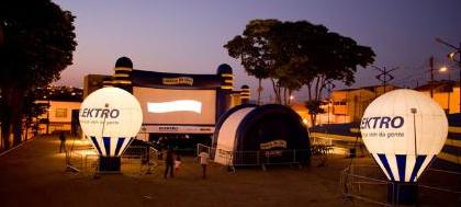 Energia em Cena traz cinema a céu aberto a Votuporanga