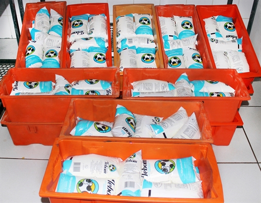 Santa Casa ganha 331 litros de leite (Foto: Divulgação/Santa Casa)