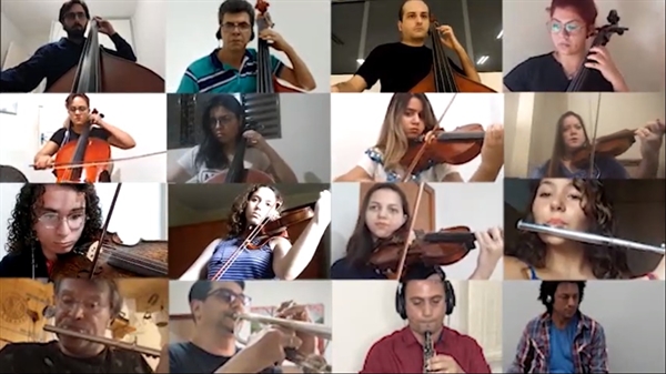 Para a próxima semana está previsto o lançamento de um vídeo em conjunto com o Coral Castel Penede - Itália (Arquivo Pessoal)