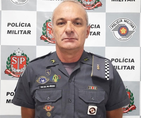 O Tenente Coronel Edson Fávero assumiu o comando do 16º Batalhão da Polícia Militar do Interior do Estado (Foto: Divulgação)