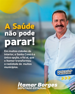 O deputado Itamar Borges (foto) e Dilador Borges, de Araçatuba, devem entrar no radar de Carlão Pignatari. (Foto: Divulgação)