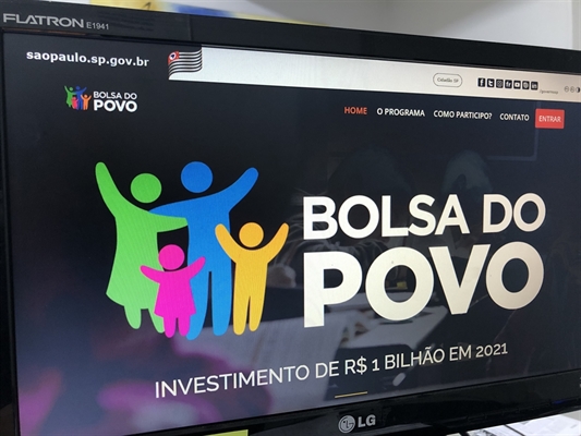 As inscrições no programa do governo estadual devem ser realizadas pelo site Bolsa do Povo (bolsadopovo.sp.gov.br) até o mês de setembro (Foto: A Cidade)