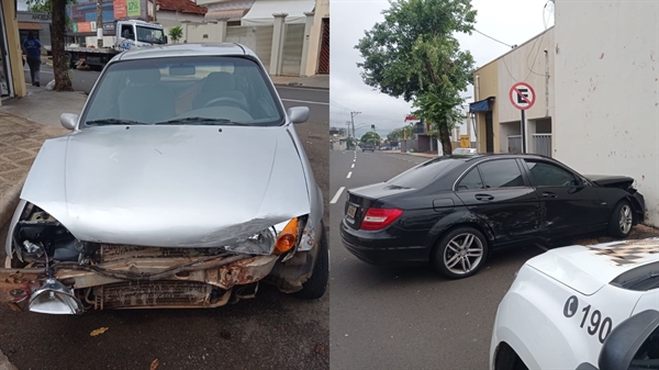 Colisão ocorreu na manhã desta quinta-feira (26). Foto: A Cidade