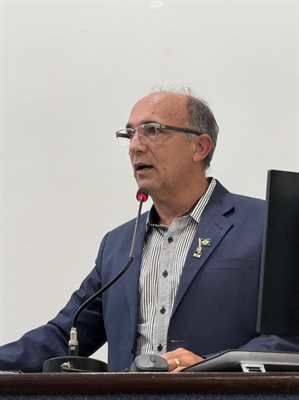 Overeador Sargento Marcos Moreno defendeu sua proposta na tribuna   Foto: Assessoria