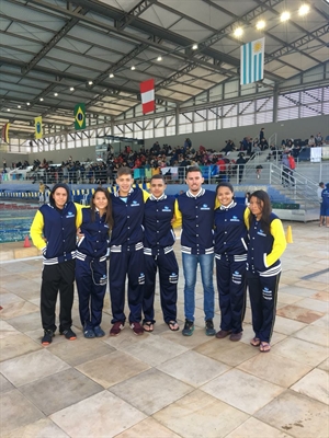 A equipe do Centro de Formação participou de uma competição em Bauru (Foto: Centro de Formação)