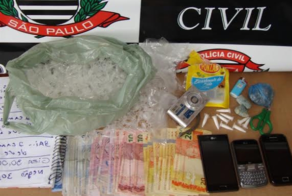 Duas pessoas são detidas por tráfico