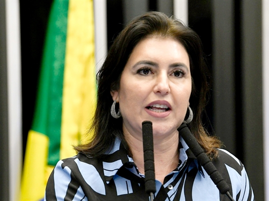 A senadora Simone Tebet, do Mato Grosso do Sul, deve ser a candidata apoiada pelo PSDB com a saída de Doria da Disputa  (Foto: Assessoria)