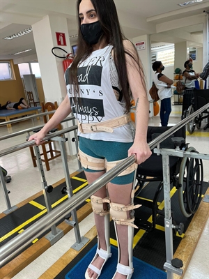  Juliana Manzoli mora em Votuporanga e precisa de ajuda para realizar uma cirurgia (Foto: Arquivo Pessoal)