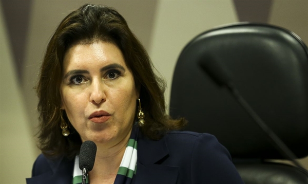 O anúncio de que o MDB havia decidido lançar a pré-candidatura de Simone Tebet foi feito em novembro (Foto: Marcelo Camargo/Agência Brasil)