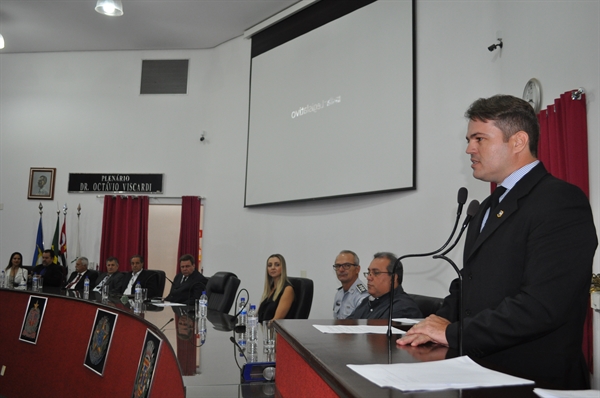 O presidente, Bruno Camargo, disse que o conselho visa propor melhorias para a segurança  (Foto: Gabriele Reginaldo/A Cidade) 