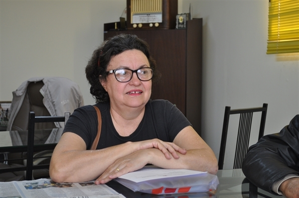 Rosa Chiquetto, presidente do Diretório Municipal do PT (Foto: A Cidade)