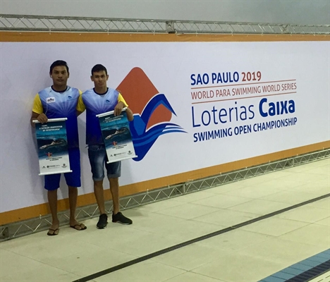 Erick Bailon e Kevin Simões representam Votuporanga na competição internacional (Foto:Centro de formação esportiva)