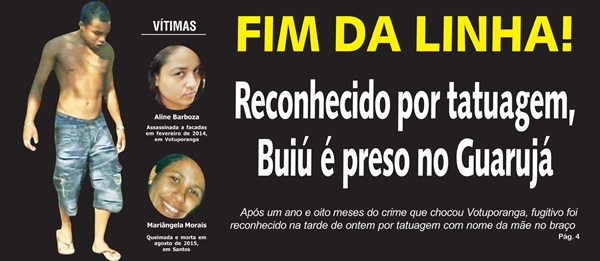 Buiú é preso no Guarujá e confessa crimes
