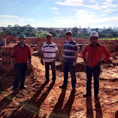 Ritmo de construção no Residencial Vida Nova impressiona