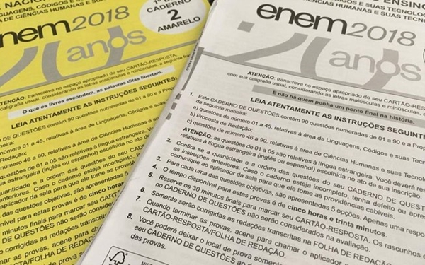 Acréscimo de 30 minutos no Exame foi crucial para um resultado positivo dos estudantes durante a prova (Foto: Reprodução)