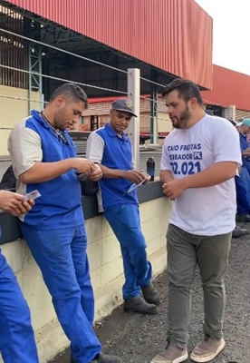 Caio Freitas, do PL, é o primeiro candidato a vereador com síndrome de Down da história de Votuporanga  (Foto: Redes sociais)