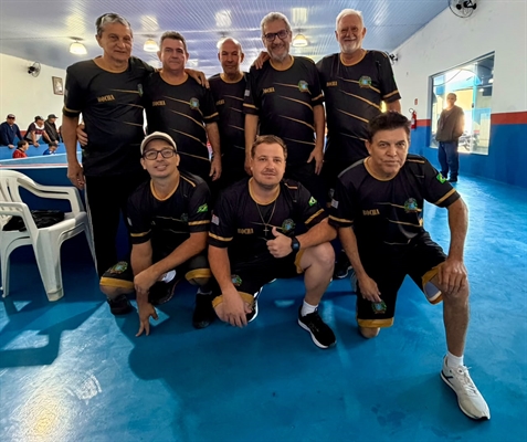Equipe de bocha de Votuporanga começou ontem sua participação nos Jogos Regionais  Foto: Prefeitura de Votuporanga