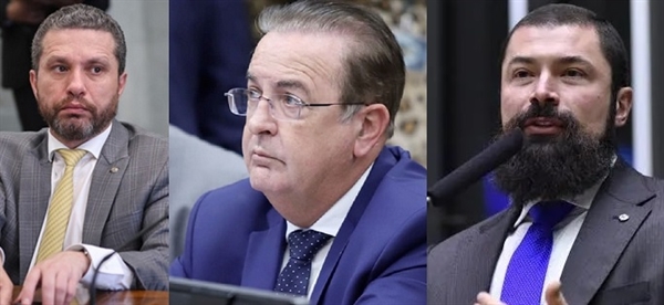 Os deputados federais da região, Fausto Pinato, Luiz Carlos Motta e Paulo Bilynskyj votaram a favor do “PL da Dosimetria” (Foto: Câmara dos Deputados)