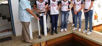 Etec de Fernandópolis conhece tratamento de água