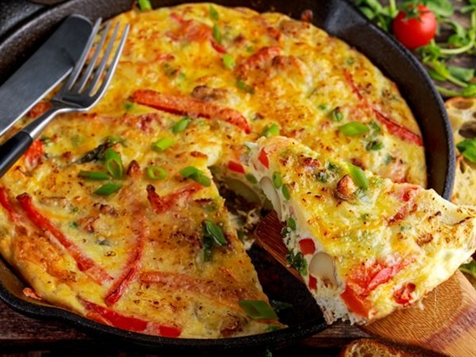 Omelete de forno 